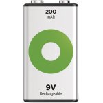GP ReCyko 9V 200mAh 1ks 1032521021 – Zboží Živě