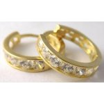 Klenoty Budín zlaté kroužky se zirkony H846 – Hledejceny.cz