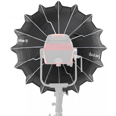 Aputure Quick Dome 90 kruhový softbox s Bowens 90 cm – Zboží Mobilmania