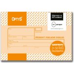 Optys 1081 Příjmový pokladní doklad samopropisovací číslovaný 2x50 listů – Zboží Dáma