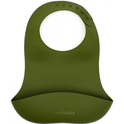 New Baby silikonový bryndák béžová – Sleviste.cz