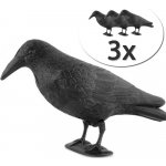 ISO 72170 Odpuzovač holubů a ptáků Havran 3 ks