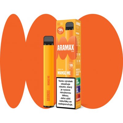 Aramax Bar 700 Mango Me 20 mg 700 potáhnutí 1 ks – Zbozi.Blesk.cz