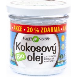 Purity Vision Kokosový olej panenský Bio 120 ml