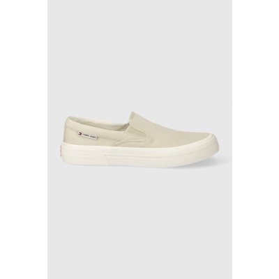 Tommy Jeans TJM slip on béžové EM0EM01366 – Zboží Dáma