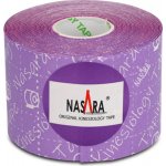 Nasara tejp fialová 5 cm x 5 m – Zboží Dáma