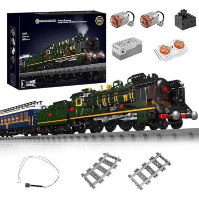 Mould King 12025 Francouzská parní R/C lokomotiva SNFC 231 Orient Express – Zboží Mobilmania
