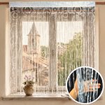 Provázková záclona Ambiance vzor D-12/modrá – Hledejceny.cz