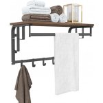 Artenat Věšák s policí Debor, 66 cm, ořechová – Zbozi.Blesk.cz