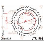 JT Sprockets JTR 1792-42 – Hledejceny.cz