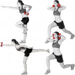 MOVIT 29317 Set 2 činek s neoprenovým potahem 1 kg – Zbozi.Blesk.cz