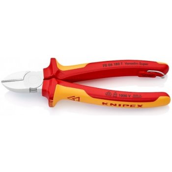 Kleště boční štípací 180 mm, izolované 1000 V, Knipex 7006180T