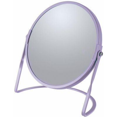 Spirella kosmetické zvětšovací zrcátko AKIRA matná levandulová ocel – Hledejceny.cz