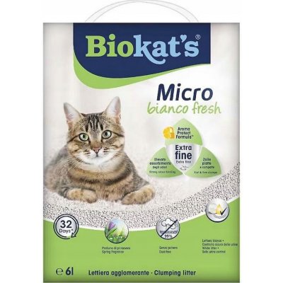 Biokat´s Micro Bianco podestýlka Fresh 6 l – Hledejceny.cz