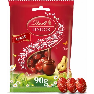 Lindt Lindor vajíčka mléčná čokoláda 90 g – Zboží Dáma
