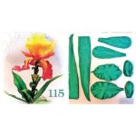 Silikonová forma žilkovač 5x19cm - Galias Moulds - Galias Moulds – Hledejceny.cz