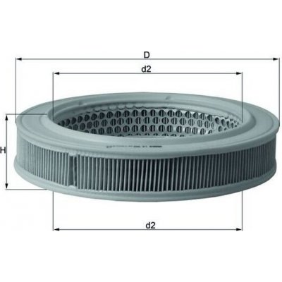 Vzduchový filtr MAHLE LX 552 – Hledejceny.cz