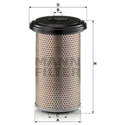 MANN FILTER Vzduchový filtr C 20 325 – Hledejceny.cz