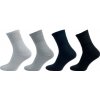 Novia ponožky froté jemný svěr lemu tmavě modrá