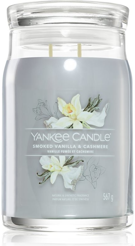 Yankee Candle Signature Smoked Vanilla & Cashmere 567g