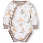 NINI Zavinovací body dlouhý rukáv Méďa Pilot VZOROVANÉ – Hledejceny.cz