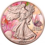 U.S. Mint stříbrná mince American Eagle Four Seasons Series Summer 2022 1 oz