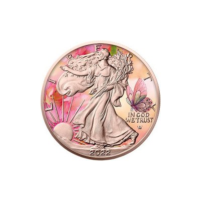 U.S. Mint stříbrná mince American Eagle Four Seasons Series Summer 2022 1 oz – Zboží Dáma