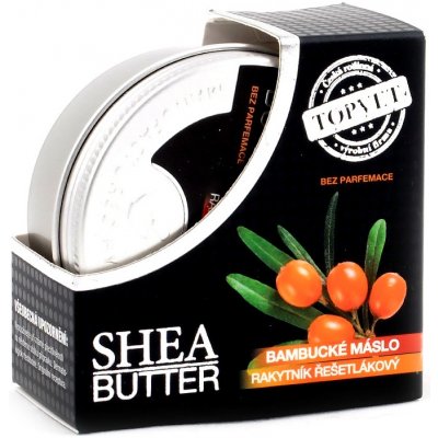 Topvet Bambucké máslo shea butter 100% s rakytníkem 100 ml