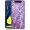 Pouzdro a kryt na mobilní telefon Samsung Pouzdro ACOVER Samsung Galaxy A80 A805F s motivem Lavender