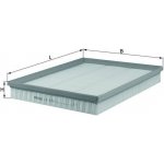Vzduchový filtr MAHLE LX 876/1 – Hledejceny.cz