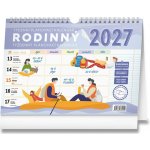 Notique týdenní rodinný plánovací s háčkem 30 × 21 cm 2027 – Sleviste.cz