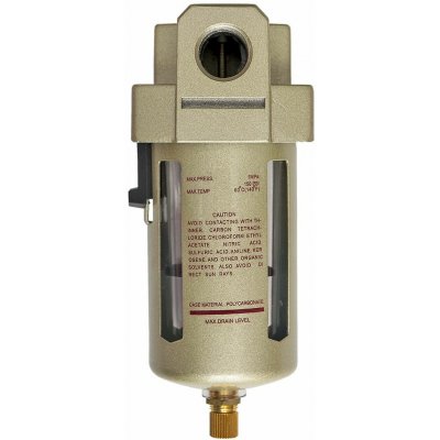 Filtr vzduchu s odlučovačem kondenzátu 1/2" 10 bar, Airpress 45233 – Hledejceny.cz