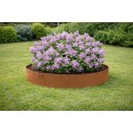 Zahradní obrubník G21 80 x 20 cm, kruhový, Corten OZG21-8020 – Hledejceny.cz
