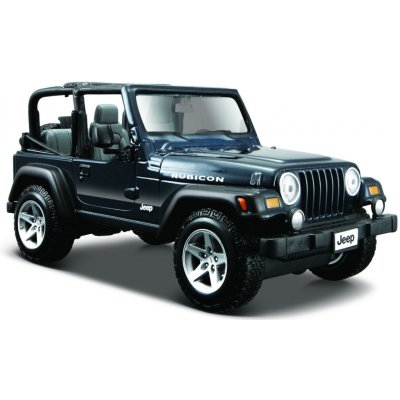 Maisto Jeep Wrangler Rubicon tm. modrá 1:27 – Zbozi.Blesk.cz