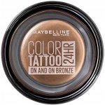 Maybelline Eye Studio Color Tattoo 24hr 35 On And On Bronze oční stíny 4 ml – Sleviste.cz