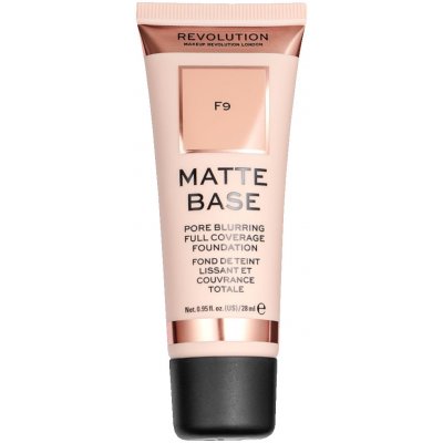 Revolution Makeup Matte Base Foundation make-up F9 28 ml