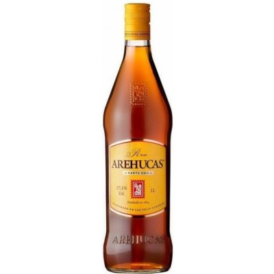 Arehucas Carta Oro 37,5% 1 l (holá láhev) – Zboží Dáma