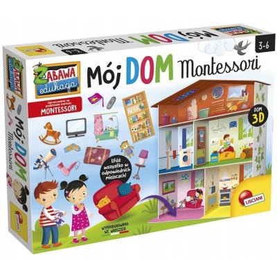 Lisciani Gra edukacyjna Montessori Maxi mój dom – Hledejceny.cz