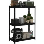 Mamutex Standard Regál 1200 x 800 x 400 mm 3 police černý – Sleviste.cz