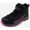 Dětské kotníkové boty Alpine Pro holčičí outdoorové kotníkové boty Gedewo růžovo-černé