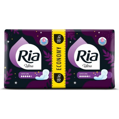 Ria Ultra Super Plus vložky Duopack 2 x 9 ks – Zbozi.Blesk.cz