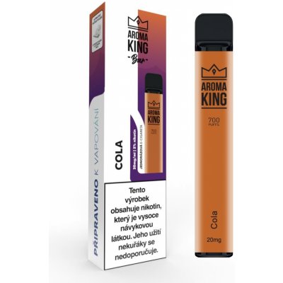 Aroma King Classic Cola 20 mg 700 potáhnutí – Zboží Dáma
