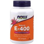 NOW Foods Vitamin E-400 400 IU 100 softgel kapslí – Hledejceny.cz