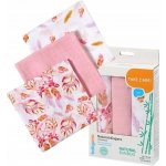 BabyOno Bambusové Pírka/Růžová 3 ks – Sleviste.cz