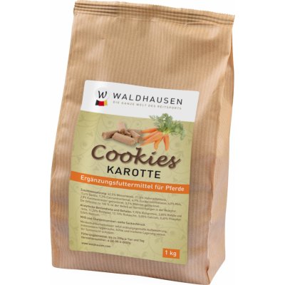 Waldhausen Cookies Pamlsky mrkev 1 kg – Zboží Mobilmania