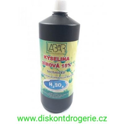 KYSELINA SÍROVÁ 15% 1 l – HobbyKompas.cz