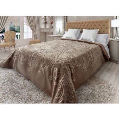 Piel Španělská deka model 5659 tmavá norková 220x240 – Zbozi.Blesk.cz