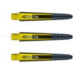 Winmau Vecta plastové s hliníkovým topem žluté krátké – Sleviste.cz