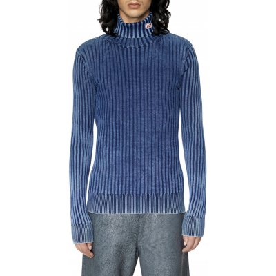 Diesel svetr K-ristopher Indigo Knitwear modrá – Zboží Mobilmania