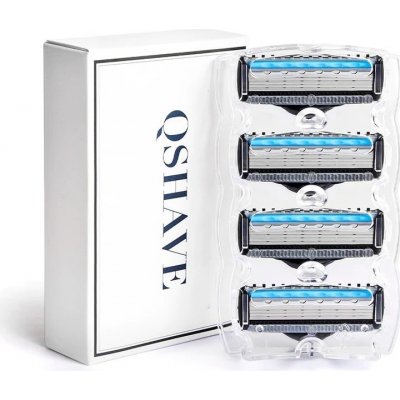 Qshave Blue 4 ks – Zboží Dáma